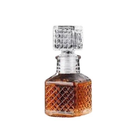 Mini Glass Whisky Decanter 50ml