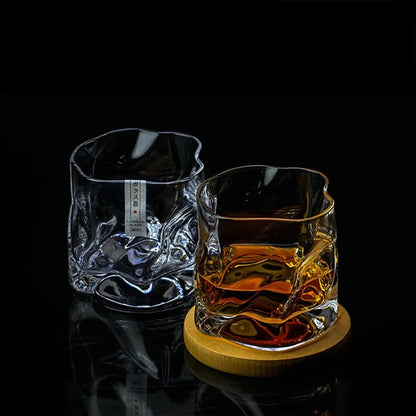Issho Origami Crystal Whisky Glass